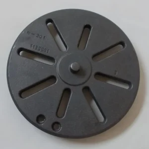 Rüttel rešetka oko 22 cm vatrena hrđ odlijepljena hrđ pećnica hrđ
