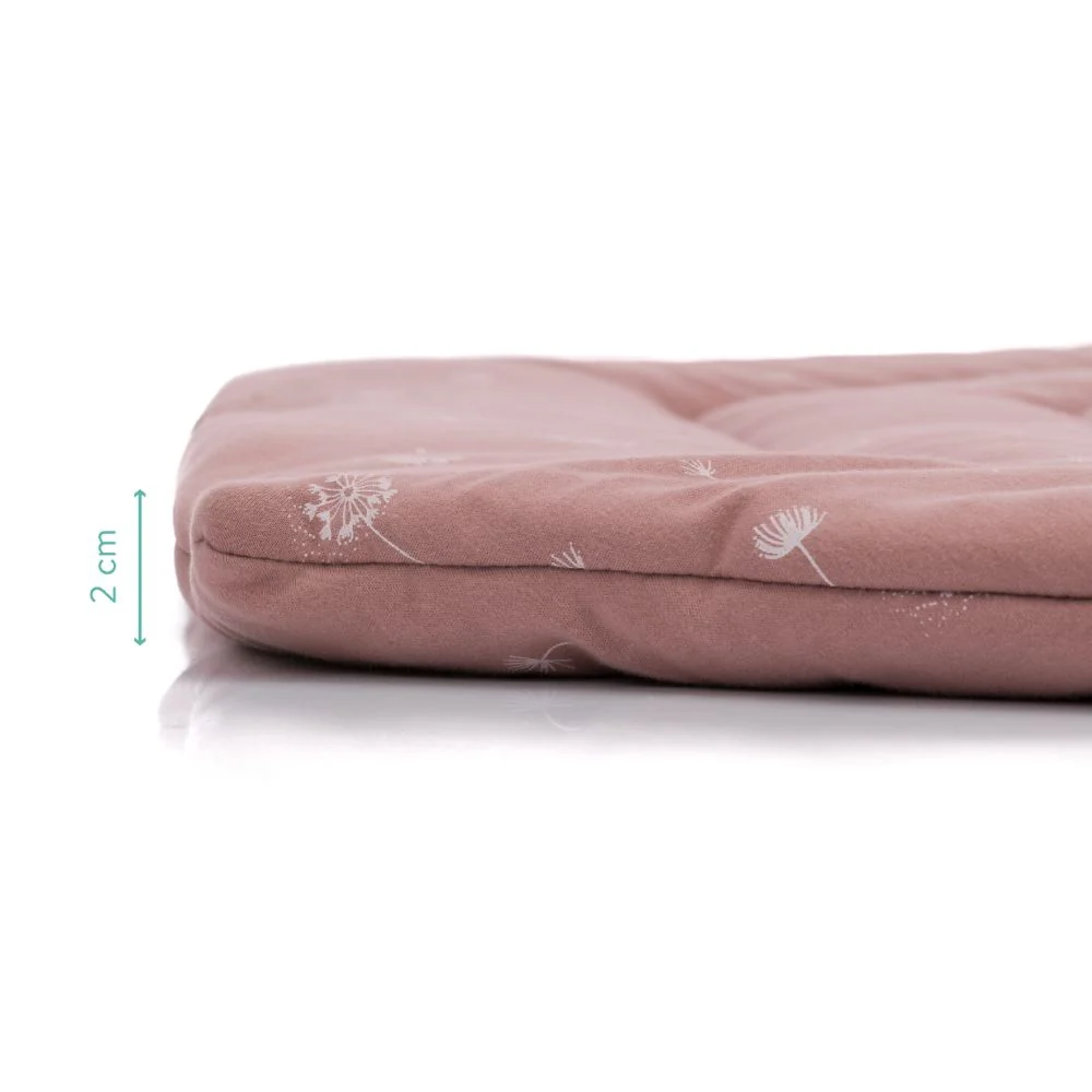 Fillikid podloga Jersey za vrtić Prag/Atena Hexagon, Dandelion pink