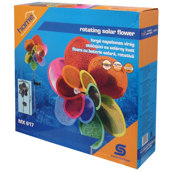 home Solarna vrtna dekorativna svjetiljka, cvijet, 300 mAh - MX 617
