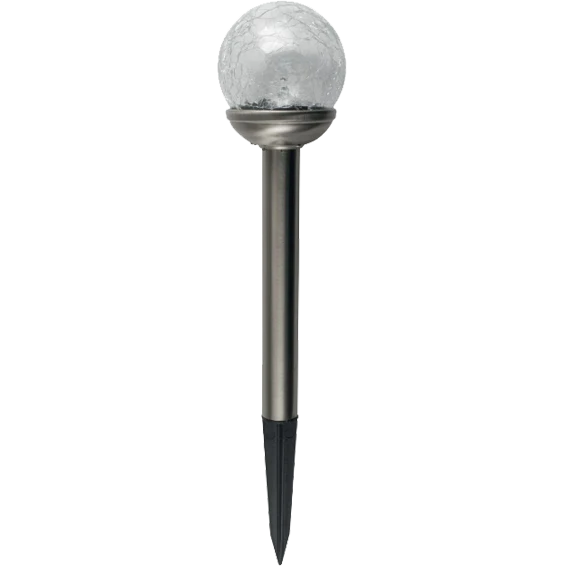 home Solarna vrtna LED lampa, metal/staklo, 200 mAh - MX 812