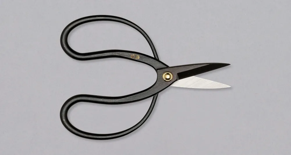 Tsurumaki Bairyu Long Blade Bonsai Okubo Scissors 200 mm