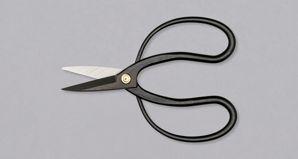 Tsurumaki Bairyu Long Blade Bonsai Okubo Scissors 200 mm