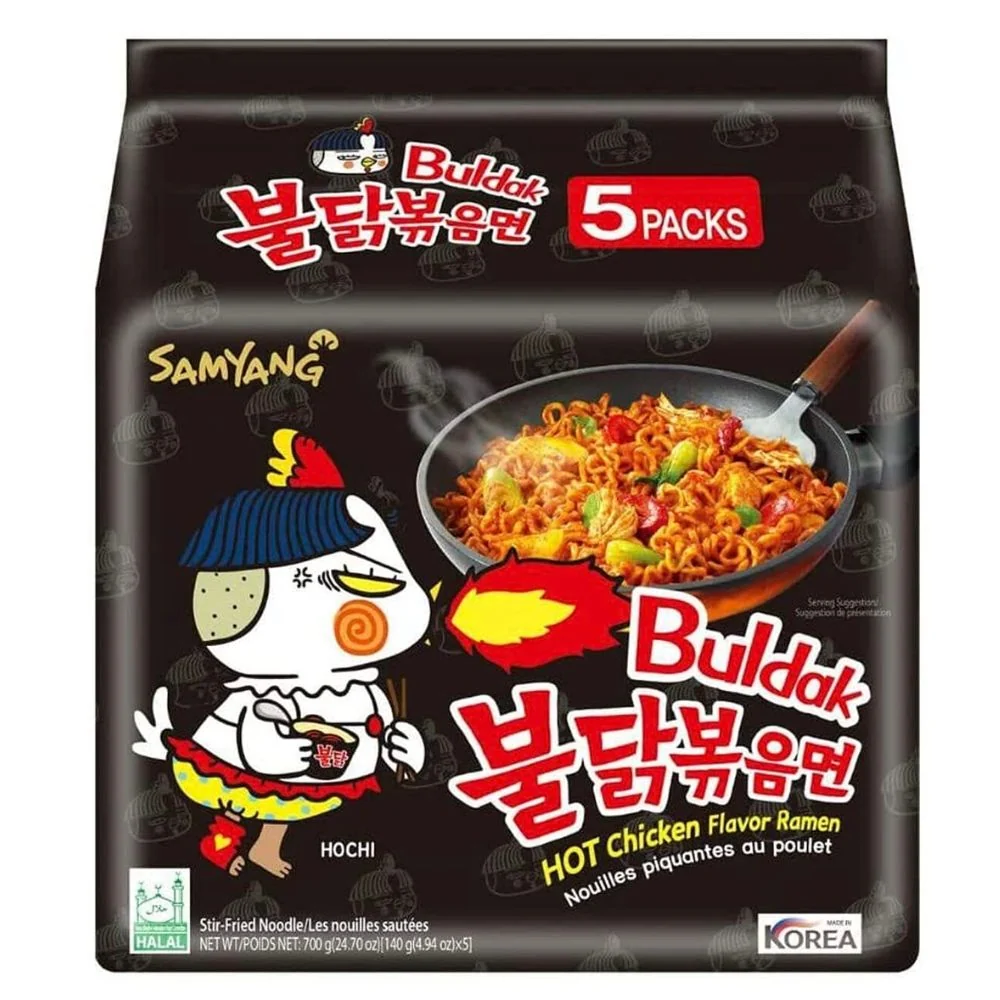 Buldak Hot Chicken Ramen, rezanci s okusom ljutog piletine od 700g