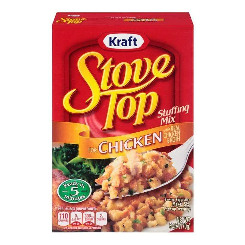 Stove Top Chicken, priprema za gotova jela s piletinom od 170g