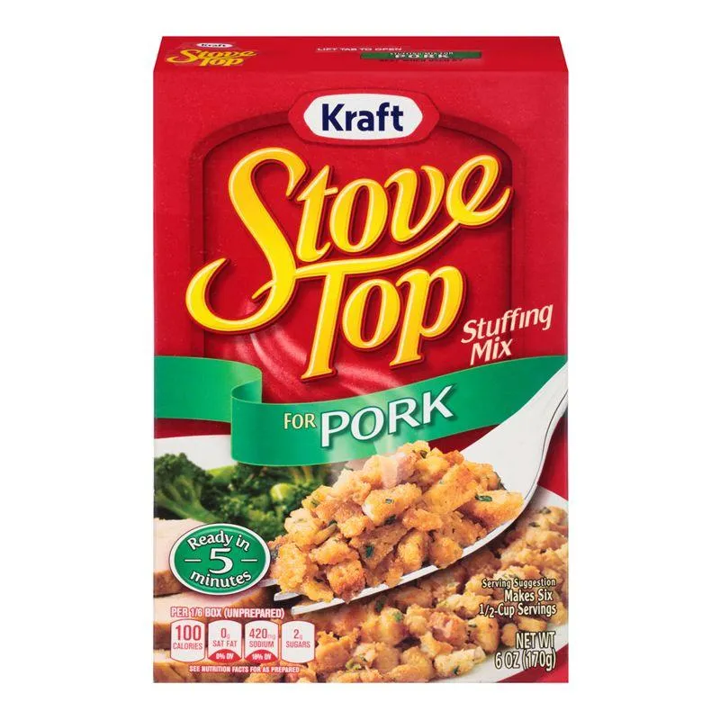 Stove Top Pork, pripremljeno za jelo od svinjetine od 170g