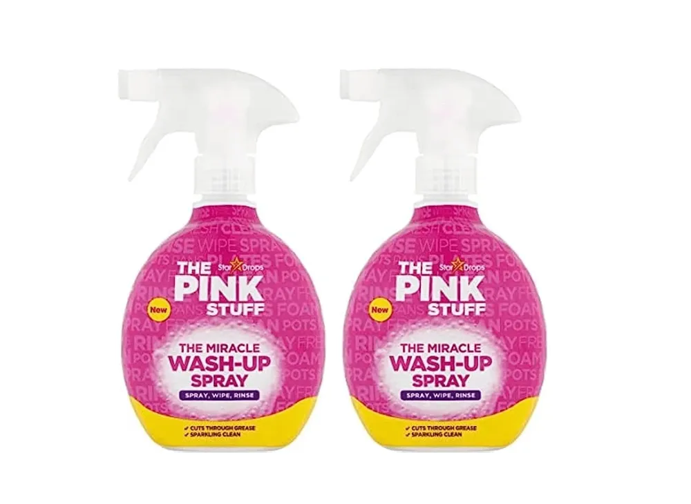 Pink Stuff sprej za pranje posuđ 500ml 2 pakiranja