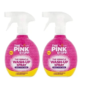 Pink Stuff sprej za pranje posuđ 500ml 2 pakiranja