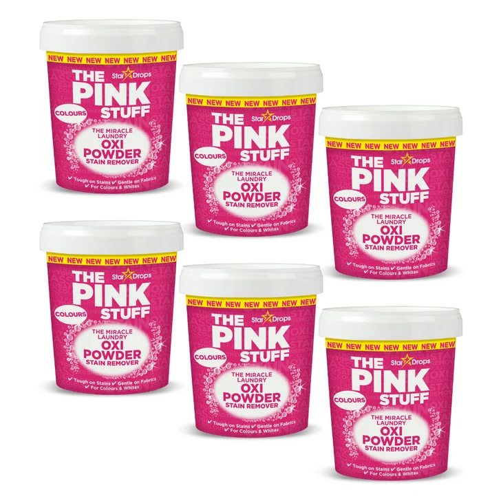Pink Stuff Oxi Prah 6 pakiranja