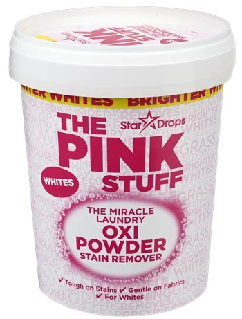 Pink Stuff Prašak za uklanjanje mrlja Oxi White 1000g