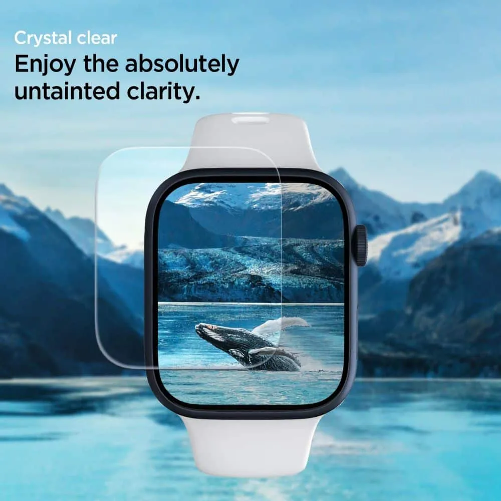 Spigen - Neo Flex (3 kom) - Apple Watch 4 / 5 / 6 / SE / 7 / 8 (44 mm / 45 mm) - prozirni