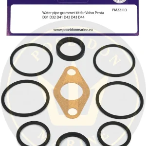 Water Pipe Gasket Kit Volvo Penta 31, 32, 41, 42, 43, 44 22113