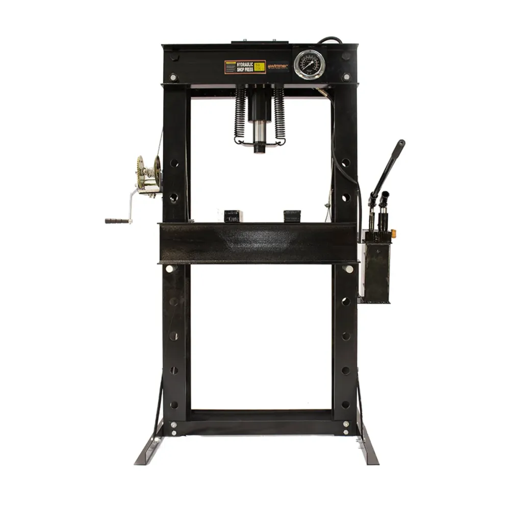 50.0T Werkstattpresse mit externer Doppel-Handpumpe und Manometer (SP50-1)