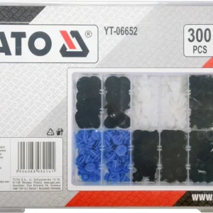 KFZ/Auto Befestigung Clips Sortiment Box 300-teilig OPEL (YATO YT-06652)