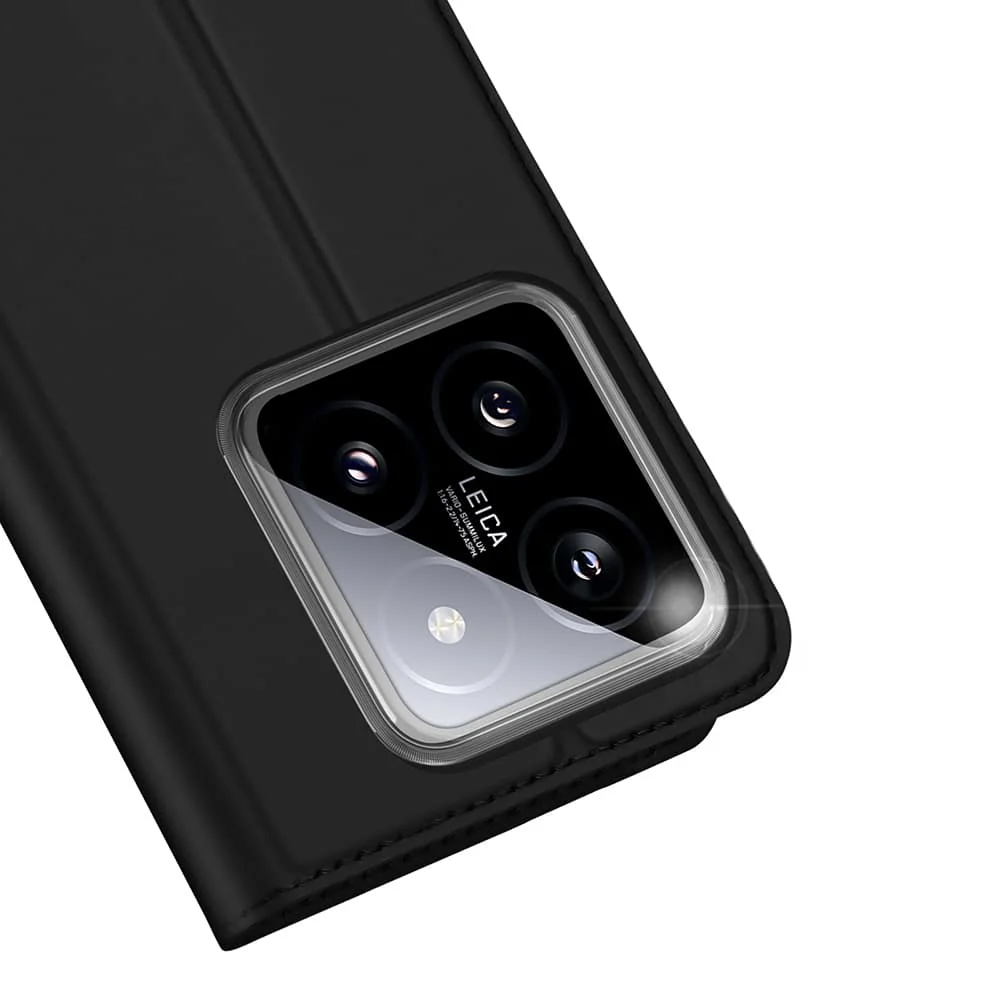 DUX DUCIS Skin Pro – preklopna maska za Xiaomi 14 Pro crna