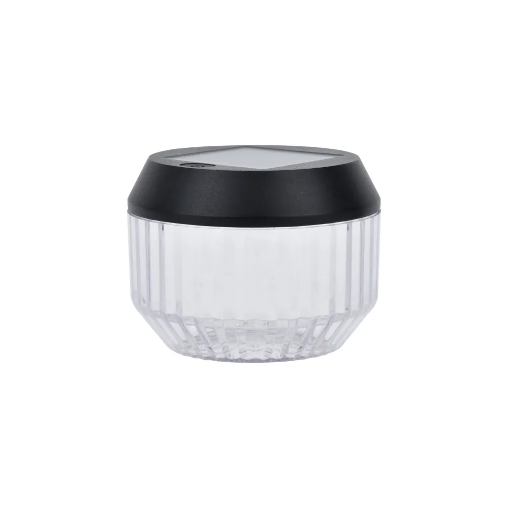 LED solarna stolna lampa DIVA, 2 komada, mat crna, 0.11W, 4000K, IP44