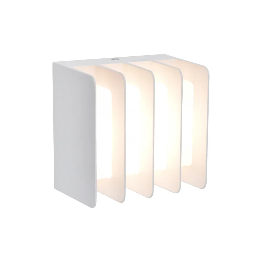 LED zidna svjetiljka GRIDY, bijela, 14.5W, 3000K, IP54