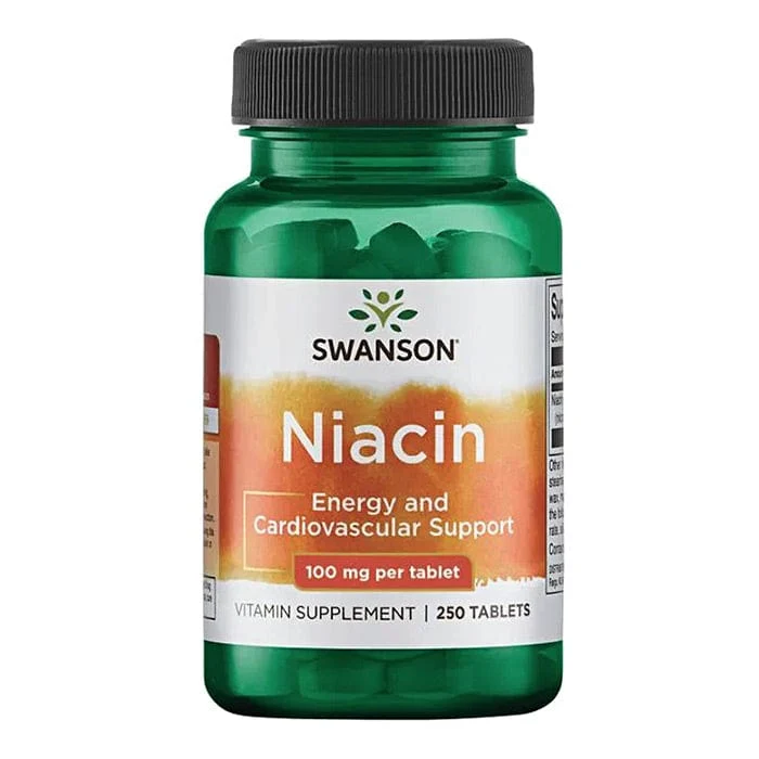 Niacin (Vitamin B3) Swanson 250 tableta
