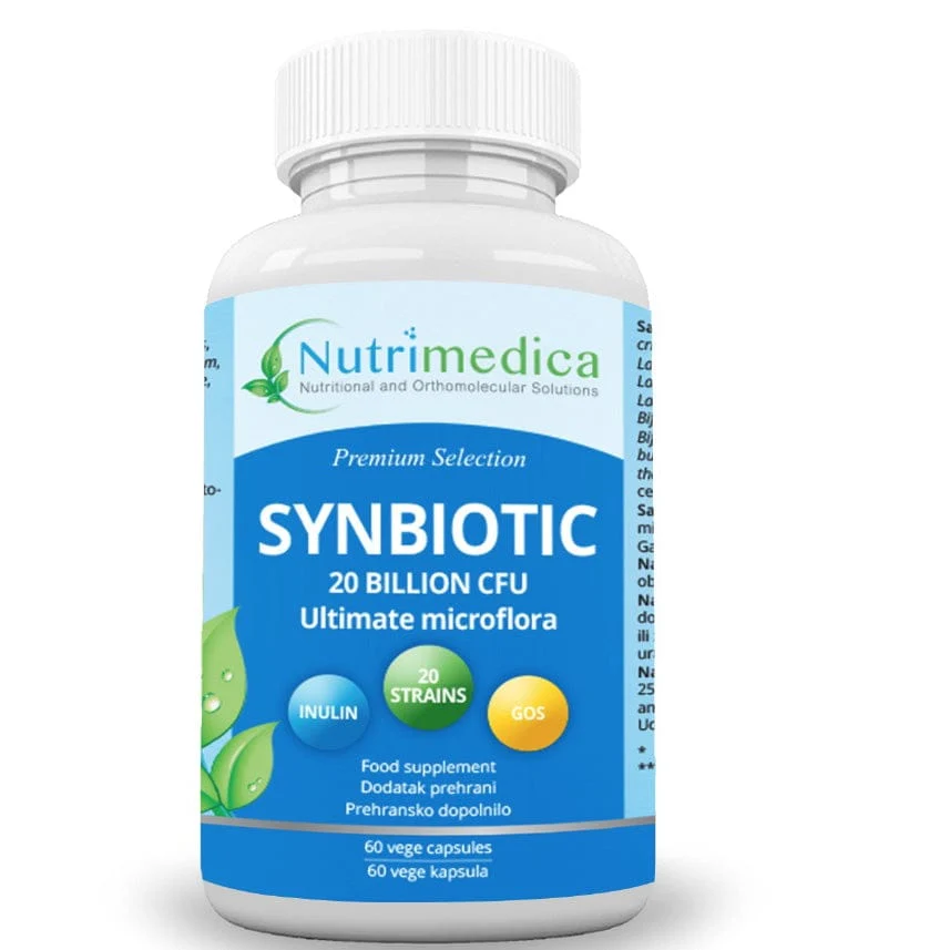 Synbiotic 20 milijadi CFU 20 sojeva+Inulin+GOS 60 vcaps Nutrimedica