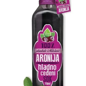 ARONIA Cold pressed 100% berry juice 750ml Plantaze Milosevic