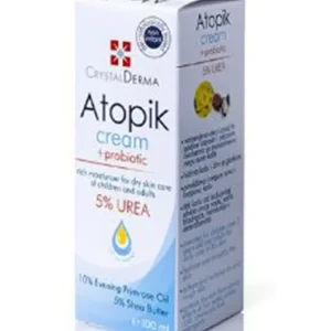 Crystal Derma Atopic cream 5% urea + probiotic 100ml