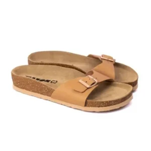 Leon Womens Slippers Brown No.36