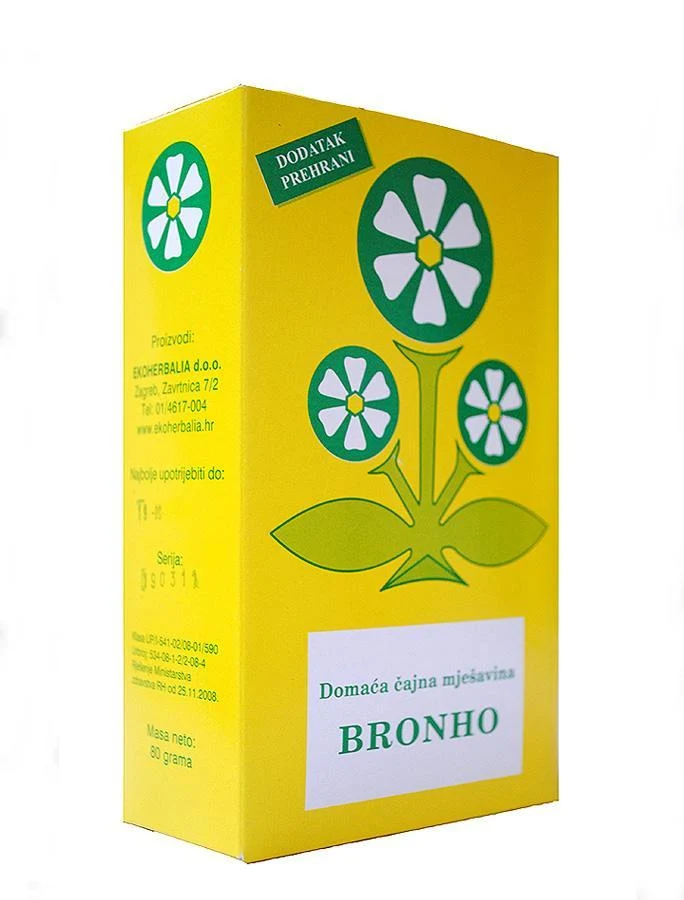 Bronho domać čajna mješavina Ekoherbalia 80g