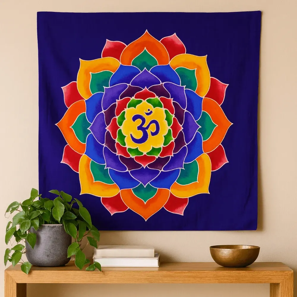 Om Cvijet Života Umjetnost 110x98cm