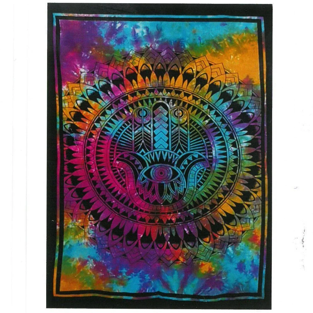 Zidna umjetnost ruke Hamsa, pamuk