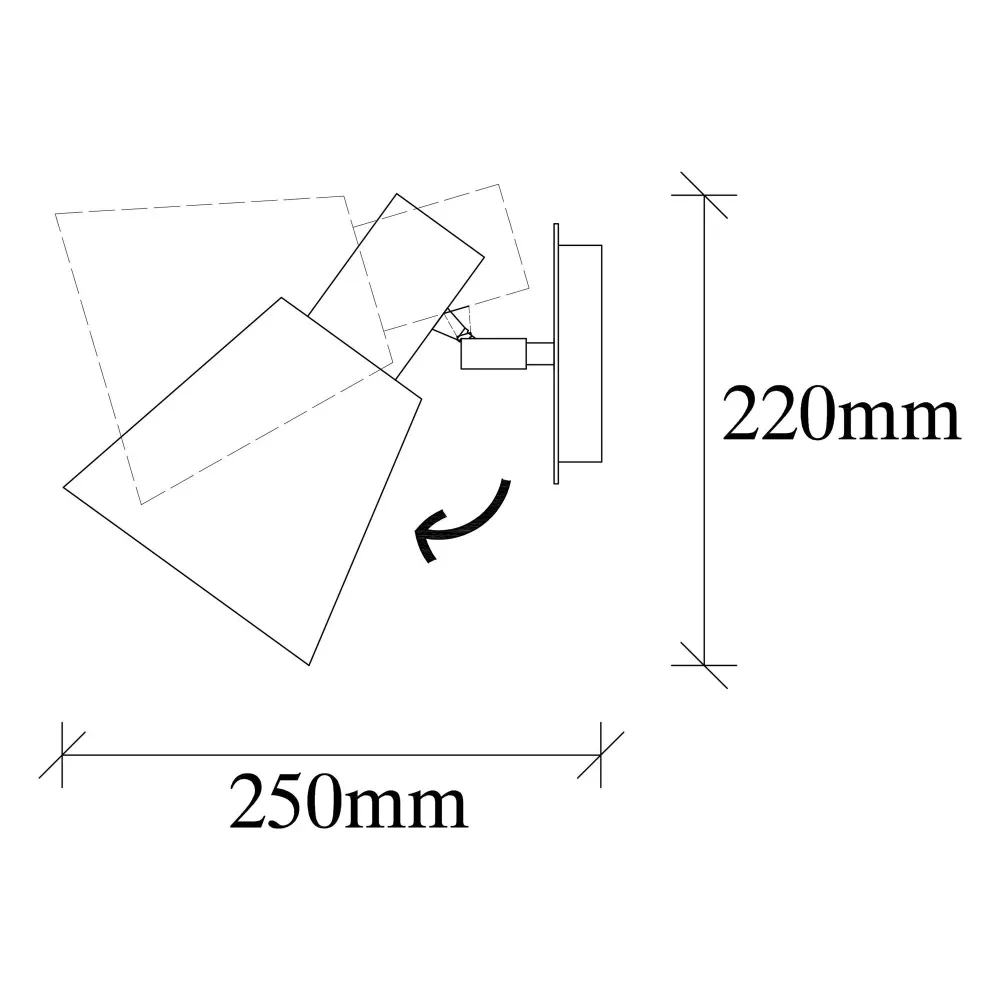 Zidna lampa Kem - 6346
